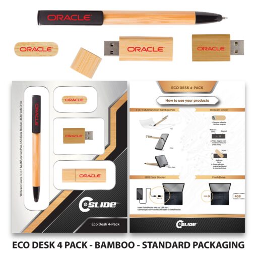 Eco-Desk 4 Pack with Standard Packaging
