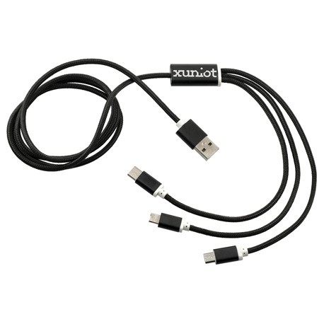 Realm 3-In-1 Long Charging Cable