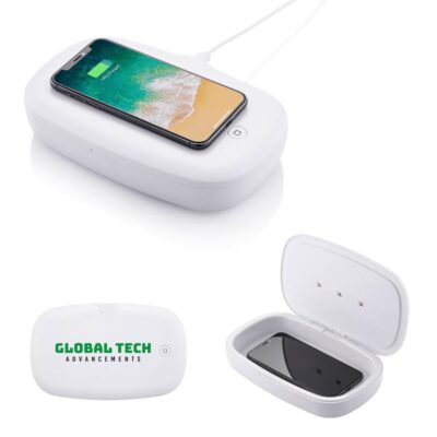 UV Phone Sanitizer w/Wireless Charger