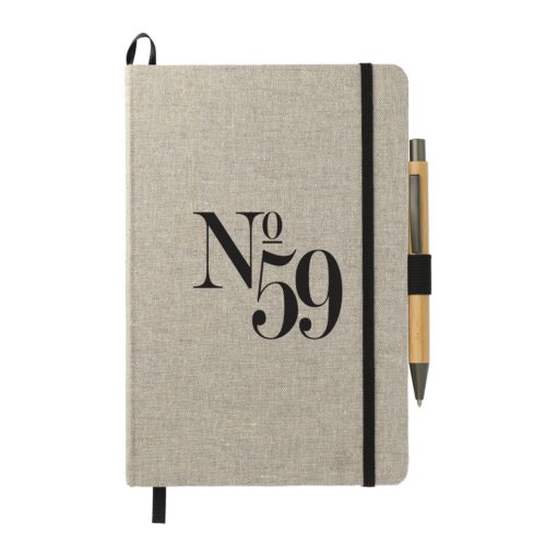 5.5" x 8.5" Recycled Cotton Bound JournalBook® Set