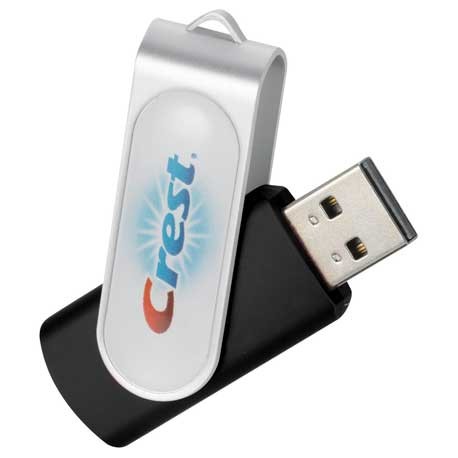 Domeable Rotate Flash Drive 8 Gb