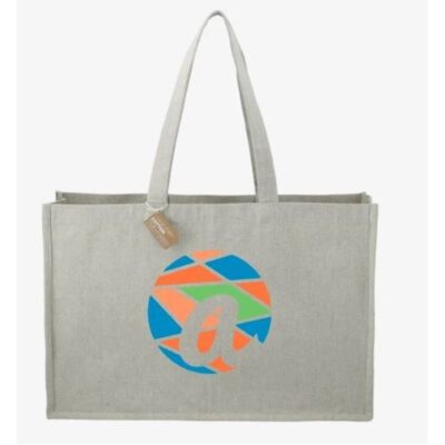Repose 10 Oz. Recycled Cotton Shoulder Tote Bag