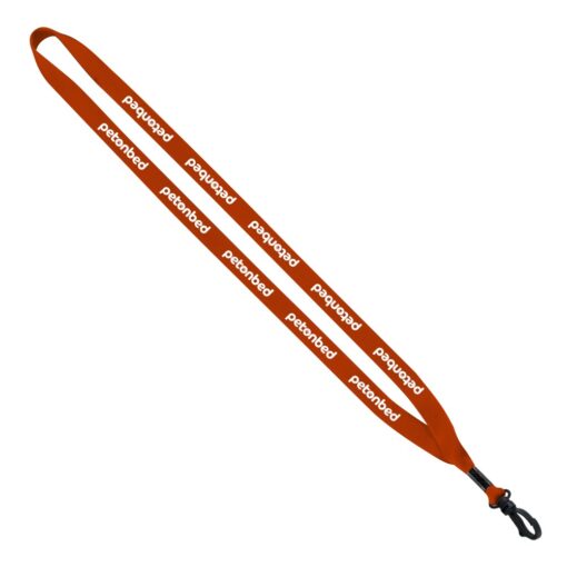 1/2" Polyester Lanyard With Plastic Swivel Snap Hook-8