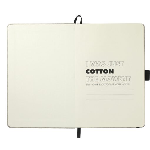 5.5" x 8.5" Recycled Cotton Bound JournalBook®-5