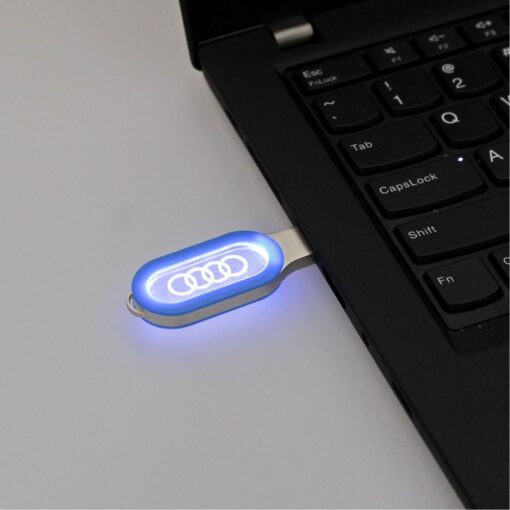 Acrylic Light Up USB 2.0 Flash Drive-10
