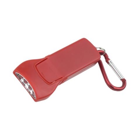 "Beamer" 4 LED Key holder Key light w/Carabiners Clip (Photo image Full Color)-2
