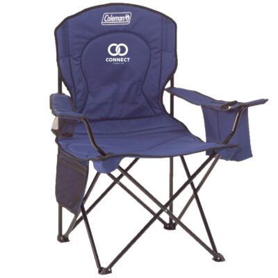 Coleman® Cushioned Cooler Quad Chair-1