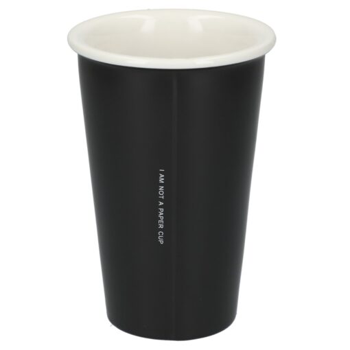 Dimple Double Wall Ceramic Cup 10oz-5