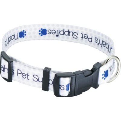 Full Color 1" Wide Adjustable Pet Collar-1