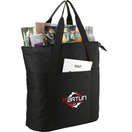 Heavy Duty Zippered Convention Tote-1