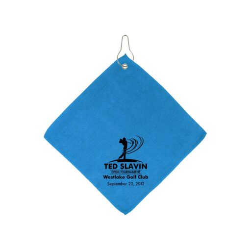Microfiber Golf Towel W/Hook-3