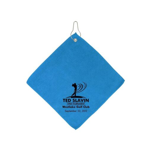Microfiber Golf Towel W/Hook-1