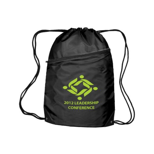 Zippered Sling Bag W/Grommet-2