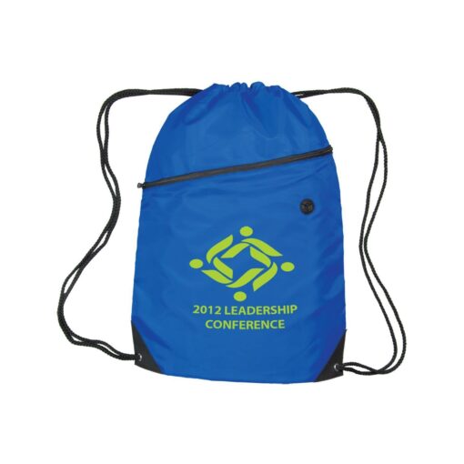 Zippered Sling Bag W/Grommet-3