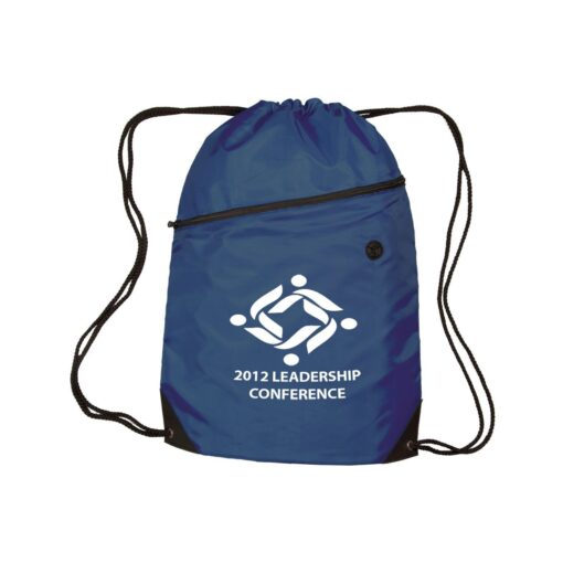 Zippered Sling Bag W/Grommet-4