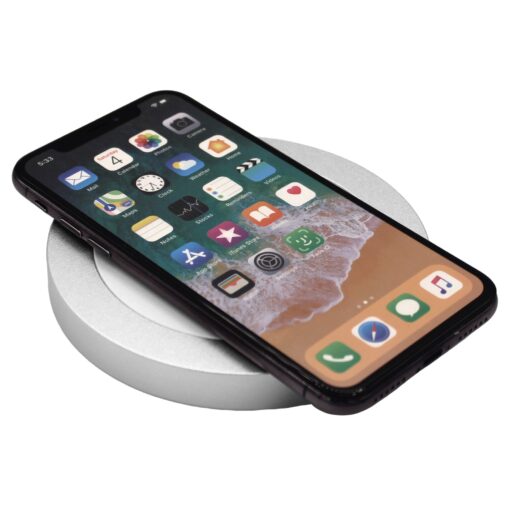 iBevel Plus 15W Wireless Charger With Aluminum Trim-7