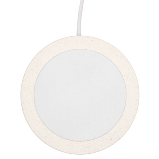 iBevel Plus 15W Wireless Charger With Bamboo Trim-5