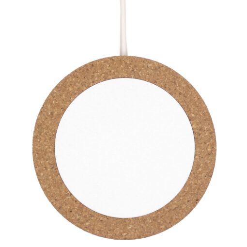 iBevel Plus 15W Wireless Charger With Bamboo Trim-9