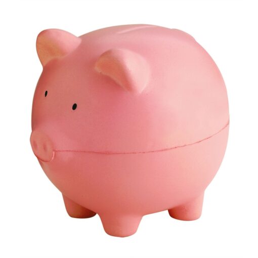 Pink Piggy Bank Stress Shape-4