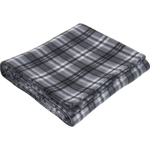 Plaid Fleece Blanket-2