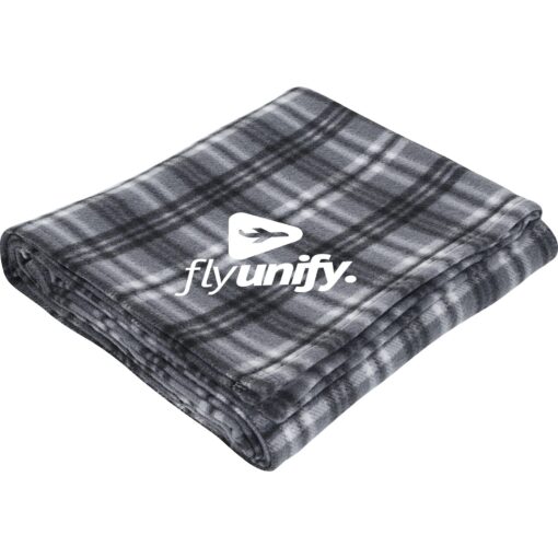 Plaid Fleece Blanket-1