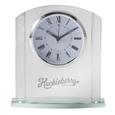 Arch Glass Desk Clock-1