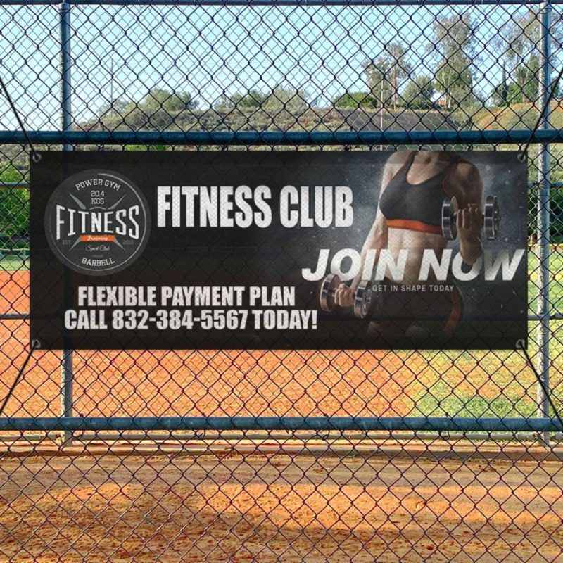 Custom 2' X 5' Mesh Banners - 2