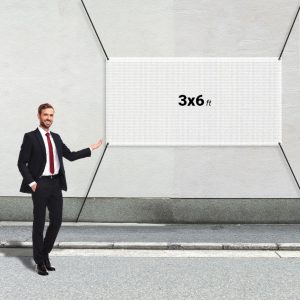Custom 3' X 6' Mesh Banners