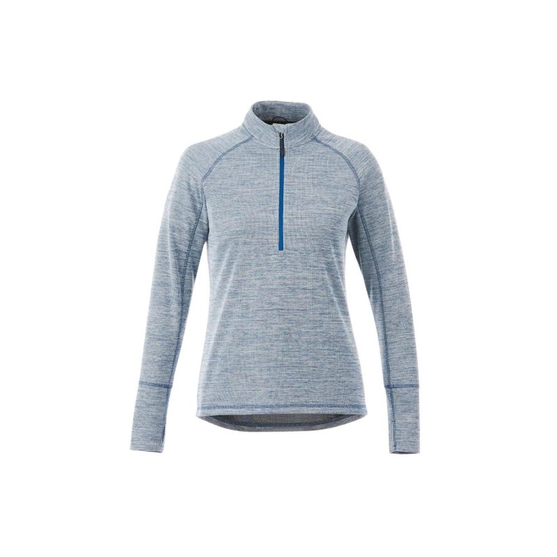 Womens-CRANE-Performance-Knit-Half-Zip-with-Thumb-Holes-TM98305-3 -4