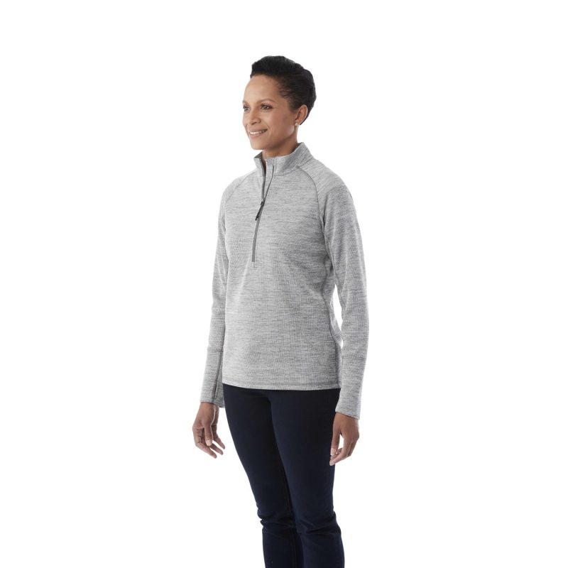 Womens-CRANE-Performance-Knit-Half-Zip-with-Thumb-Holes-TM98305-5 -6