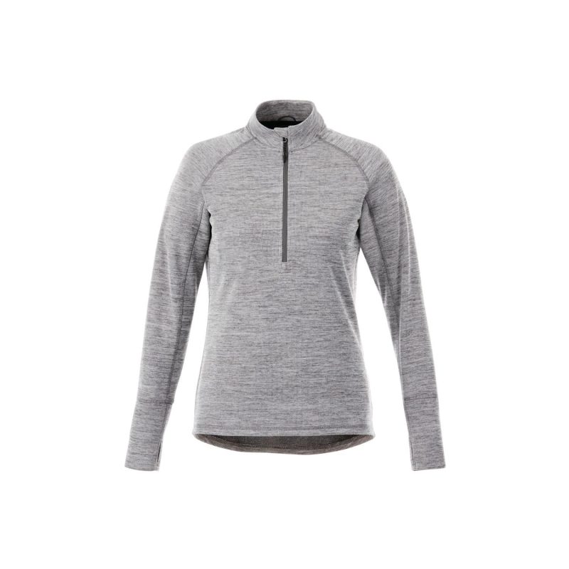 Womens-CRANE-Performance-Knit-Half-Zip-with-Thumb-Holes-TM98305-8 -9