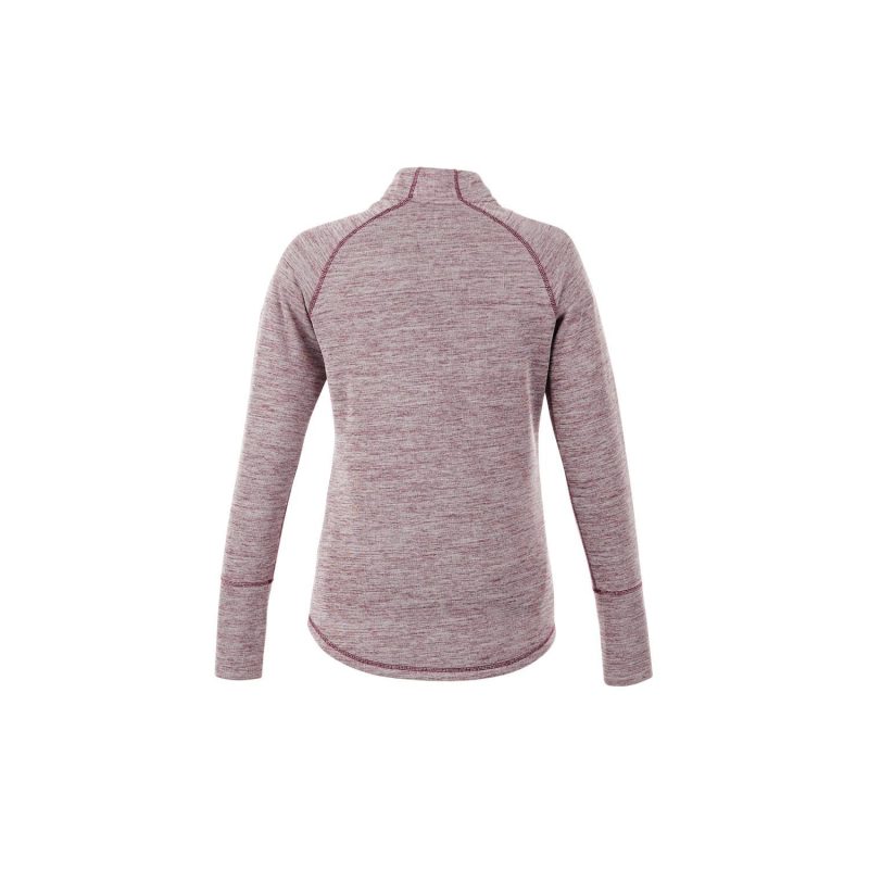 Womens-CRANE-Performance-Knit-Half-Zip-with-Thumb-Holes-TM98305 -1