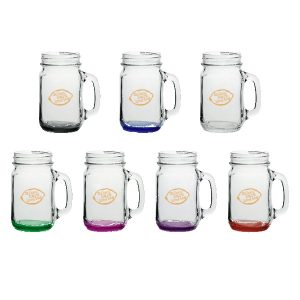 16 oz Mason Jars with Handles