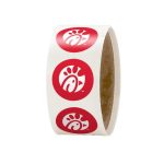 1" Circle Roll Labels - 2
