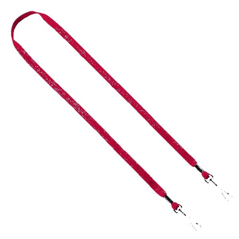 1/2" Cotton Double Swivel Hook Lanyard - 3