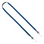 1/2" Cotton Double Swivel Hook Lanyard - 4