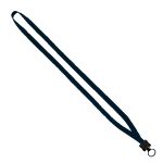 1/2" Cotton Lanyard with Plastic Clamshell & O-Ring - 6