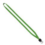 1/2" Cotton Lanyard with Plastic Clamshell & O-Ring - 7
