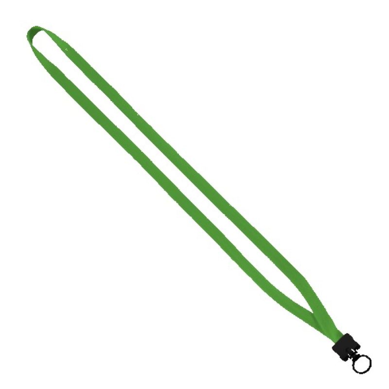 1/2" Cotton Lanyard with Plastic Clamshell & O-Ring - 7