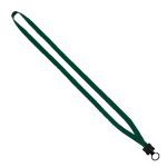 1/2" Cotton Lanyard with Plastic Clamshell & O-Ring - 8