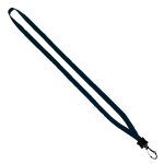 1/2" Cotton Lanyard with Plastic Clamshell & Swivel Snap Hook - 6