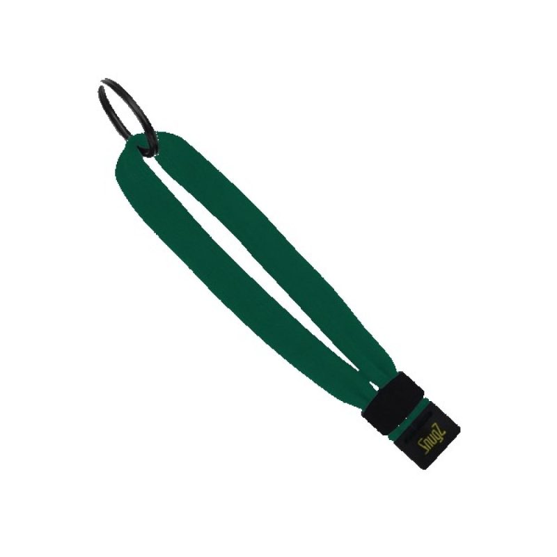 1/2" Cotton Wrist Retainer with Slider & Metal Split-Ring - 9