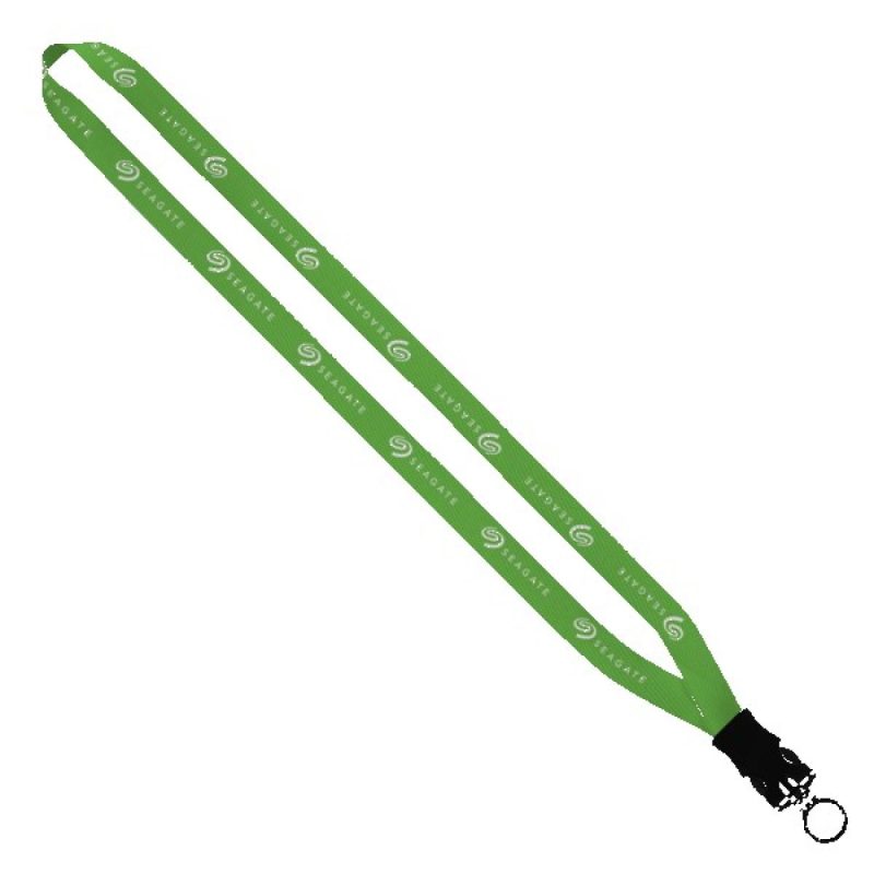 1/2" Dye-Sublimated Waffle Weave Lanyard