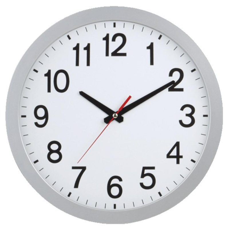 12" Slim Wall Clock - 1