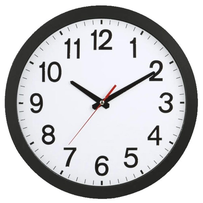 12" Slim Wall Clock - 2