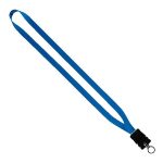 1/2" Smooth Nylon Lanyard with Snap-Buckle Release & O-Ring - 9