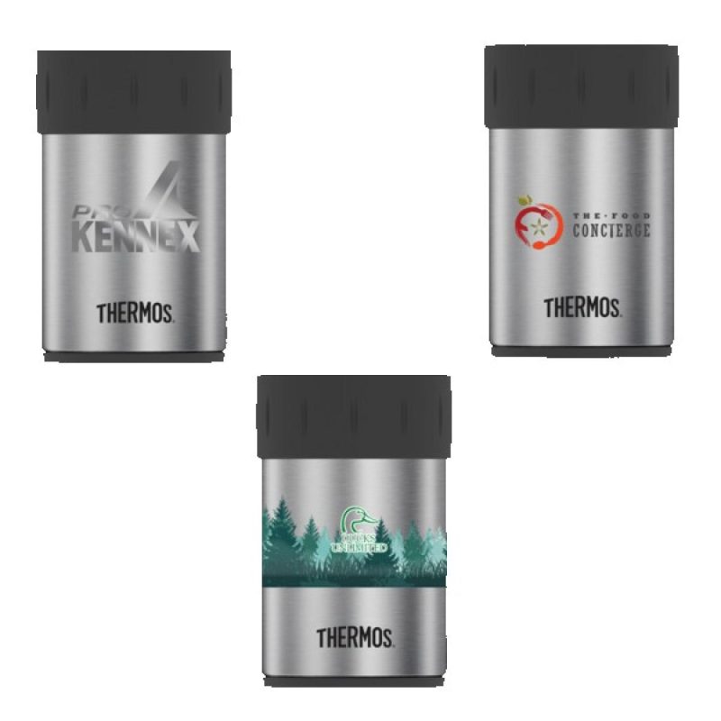 12 oz. Thermos® Double Wall Stainless Steel Can Insulator