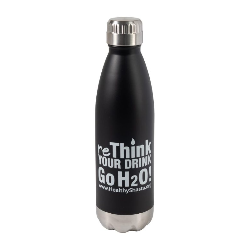 16 oz Double Wall Stainless Steel Vacuum Bottle - 2
