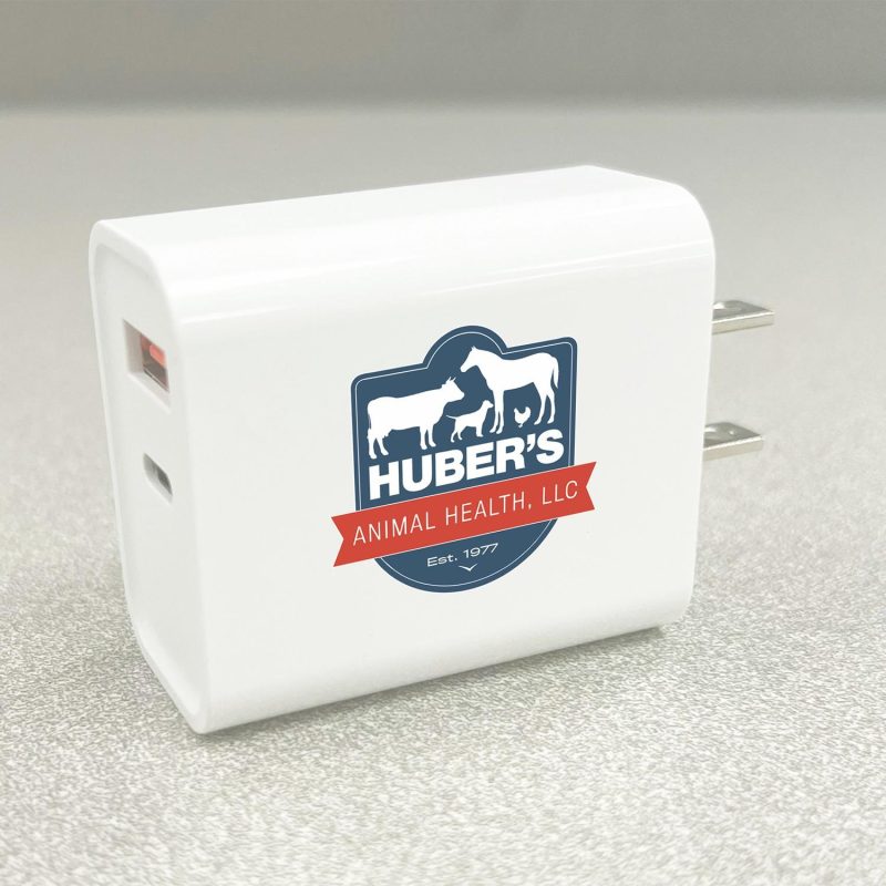 18 Watt Type C and USB Wall Adaptor - 2