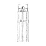 24 oz. Thermos® Stainless King™ Stainless Steel Direct Drink Bottle - 1